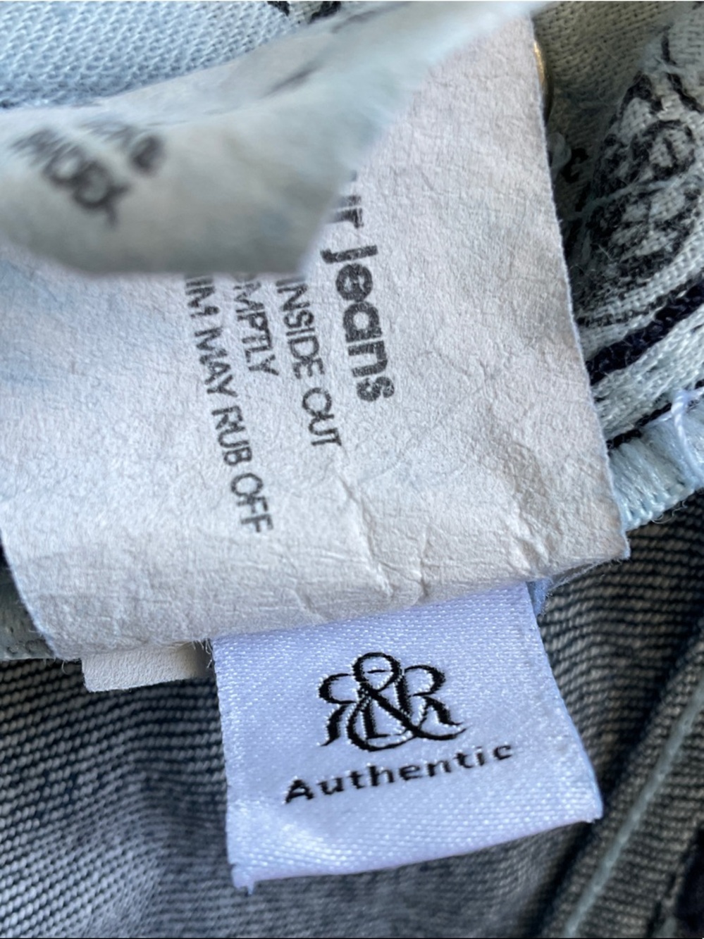 Rock & Republic Dark Blue Bootcut Jeans - Picture 11 of 13